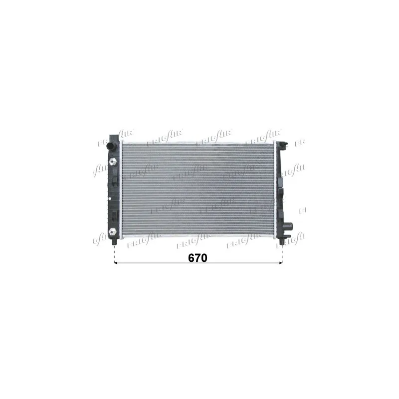 Radiateur, refroidissement du moteur FRIGAIR 0106.3007