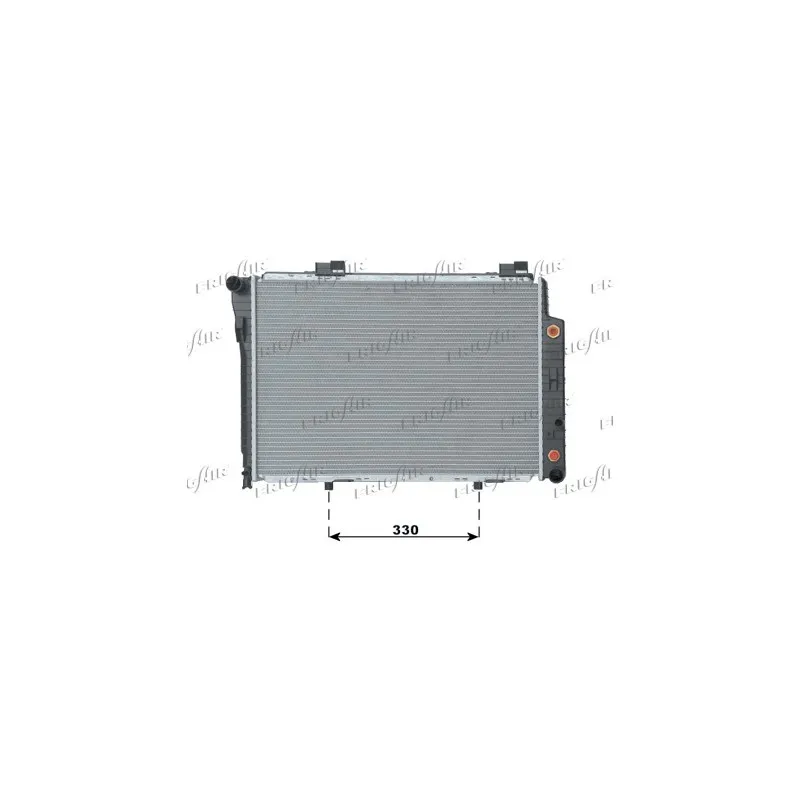 Radiateur, refroidissement du moteur FRIGAIR 0106.3054