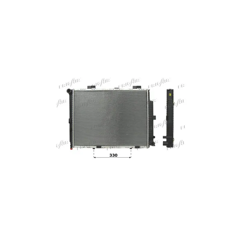 Radiateur, refroidissement du moteur FRIGAIR 0106.3062