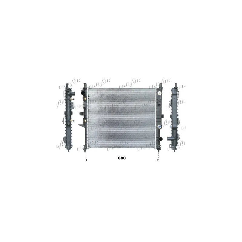 Radiateur, refroidissement du moteur FRIGAIR 0106.3084