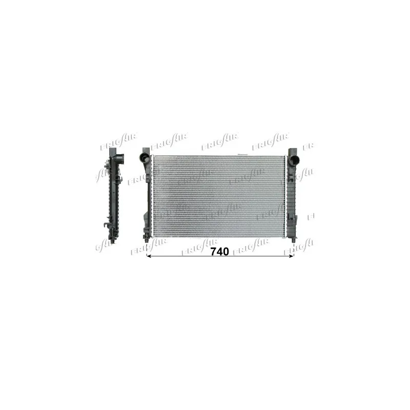 Radiateur, refroidissement du moteur FRIGAIR 0106.3086