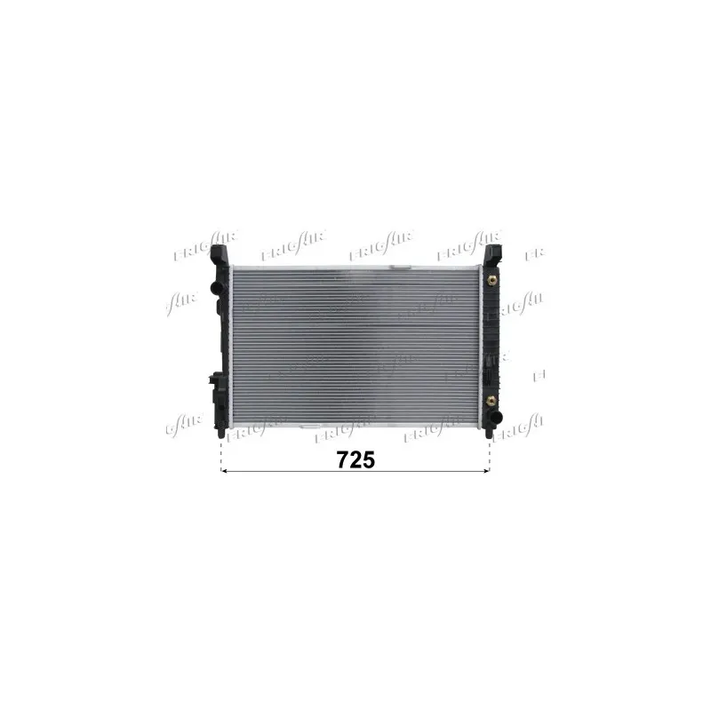 Radiateur, refroidissement du moteur FRIGAIR 0106.3101