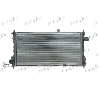 Radiateur, refroidissement du moteur FRIGAIR 0107.2017