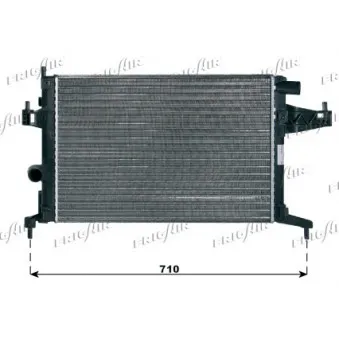 Radiateur, refroidissement du moteur FRIGAIR 0107.3003