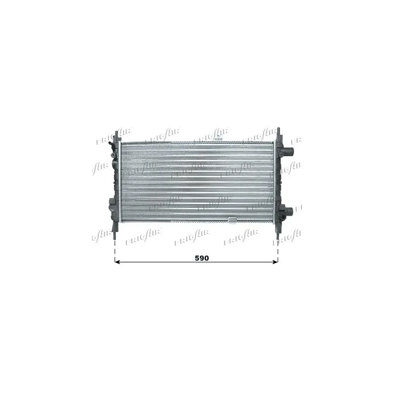 Radiateur, refroidissement du moteur FRIGAIR 0107.3014