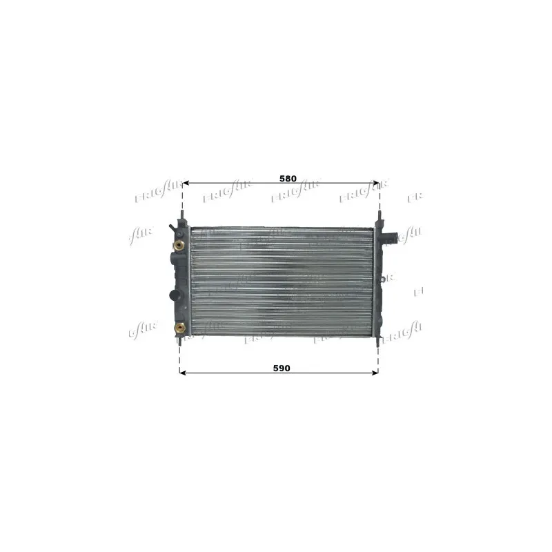 Radiateur, refroidissement du moteur FRIGAIR 0107.3031