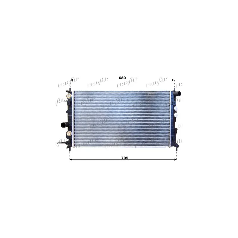 Radiateur, refroidissement du moteur FRIGAIR 0107.3058