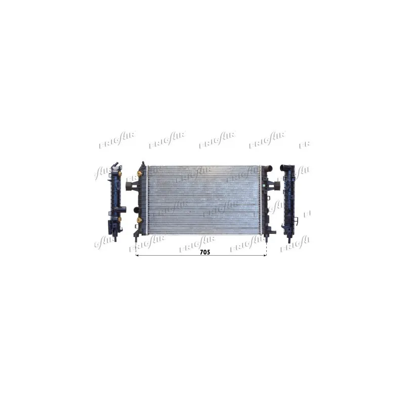 Radiateur, refroidissement du moteur FRIGAIR 0107.3086