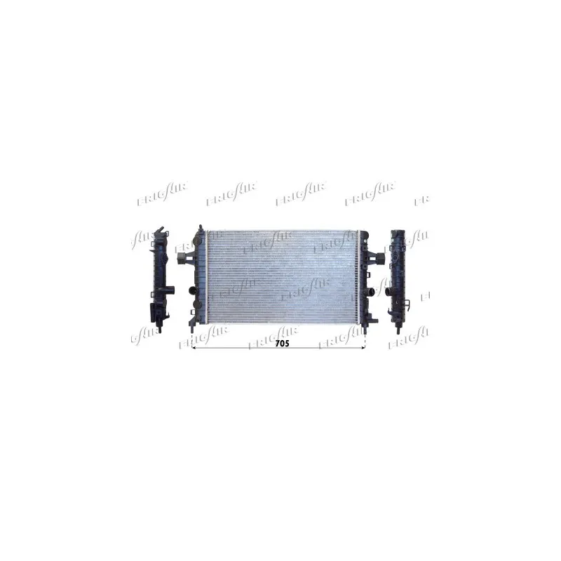Radiateur, refroidissement du moteur FRIGAIR 0107.3087