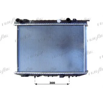 Radiateur, refroidissement du moteur FRIGAIR 0107.3092
