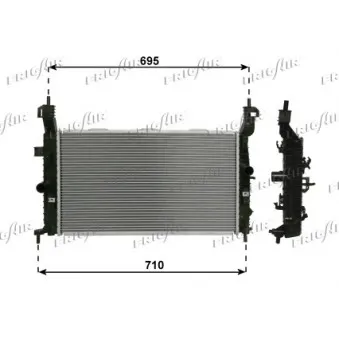 Radiateur, refroidissement du moteur FRIGAIR