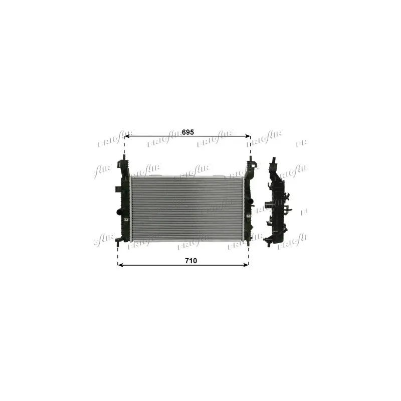 Radiateur, refroidissement du moteur FRIGAIR 0107.3095