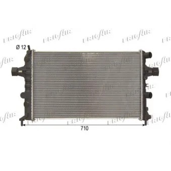 Radiateur, refroidissement du moteur FRIGAIR 0107.3097