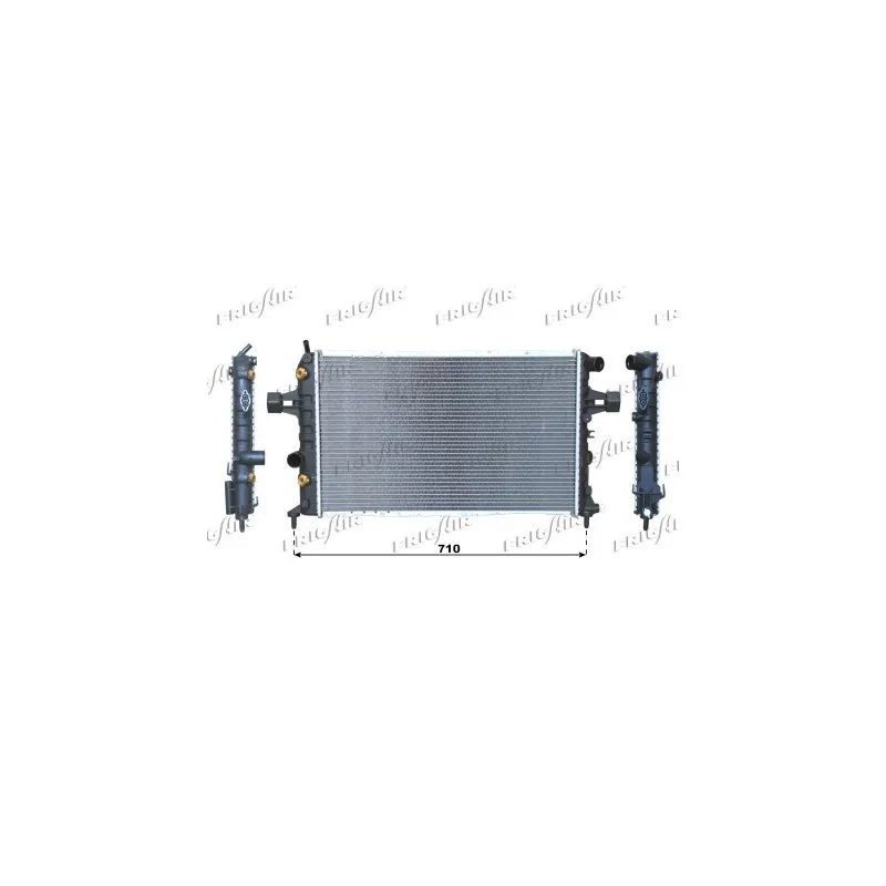 Radiateur, refroidissement du moteur FRIGAIR 0107.3109