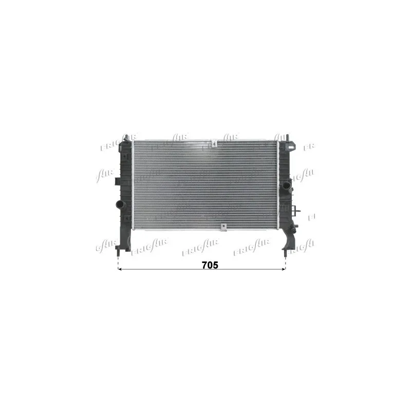 Radiateur, refroidissement du moteur FRIGAIR 0107.3114