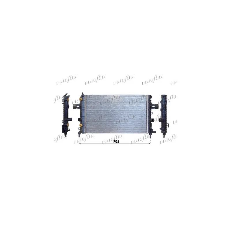 Radiateur, refroidissement du moteur FRIGAIR 0107.3115