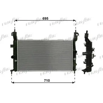 Radiateur, refroidissement du moteur FRIGAIR