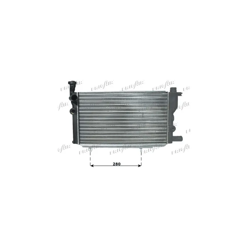 Radiateur, refroidissement du moteur FRIGAIR 0108.1011