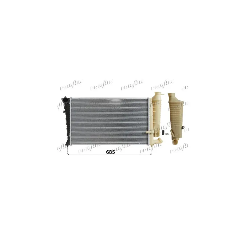 Radiateur, refroidissement du moteur FRIGAIR 0108.2055