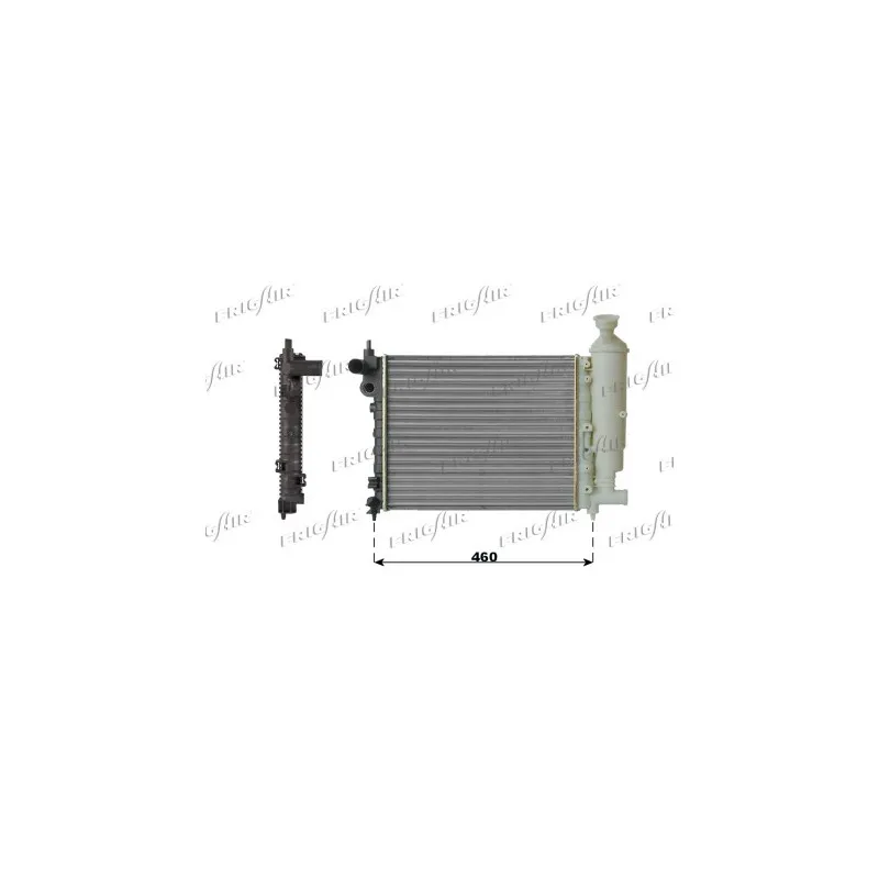 Radiateur, refroidissement du moteur FRIGAIR 0108.2067