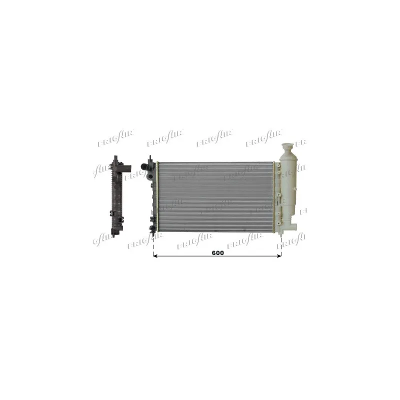 Radiateur, refroidissement du moteur FRIGAIR 0108.2068