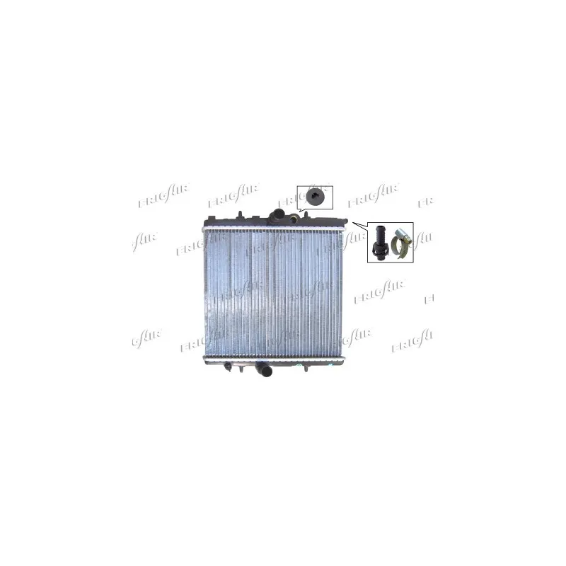 Radiateur, refroidissement du moteur FRIGAIR 0108.3034