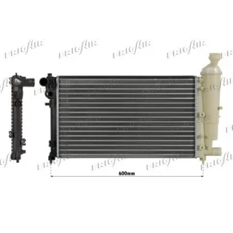Radiateur, refroidissement du moteur FRIGAIR 0108.3079