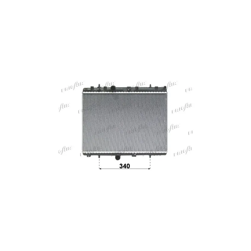 Radiateur, refroidissement du moteur FRIGAIR 0108.3081