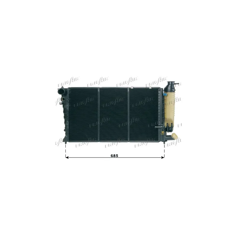 Radiateur, refroidissement du moteur FRIGAIR 0108.3363