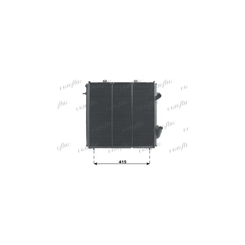 Radiateur, refroidissement du moteur FRIGAIR 0109.2064