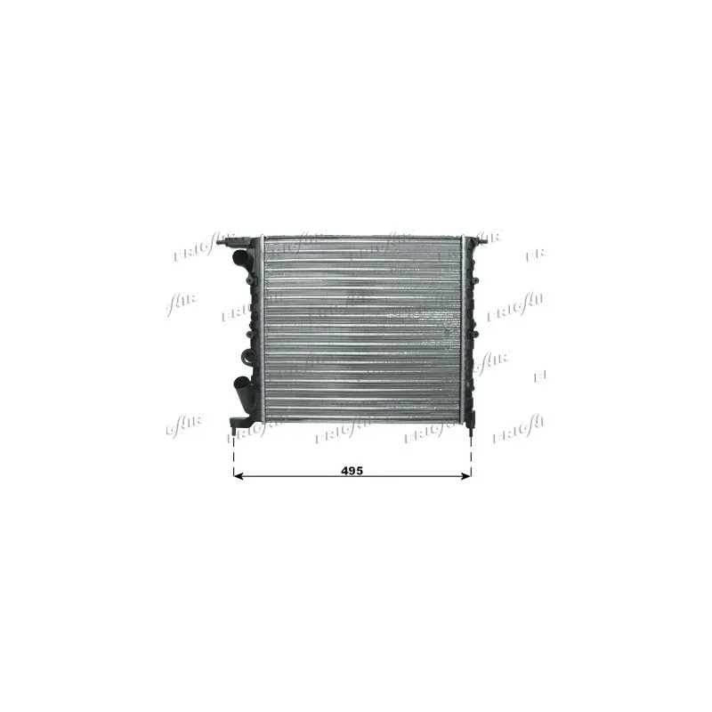 Radiateur, refroidissement du moteur FRIGAIR 0109.3054