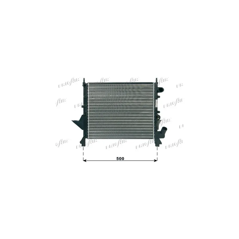 Radiateur, refroidissement du moteur FRIGAIR 0109.3071