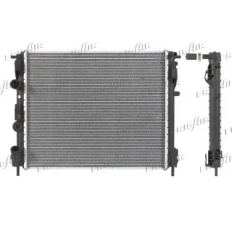 Radiateur, refroidissement du moteur FRIGAIR 0109.3072
