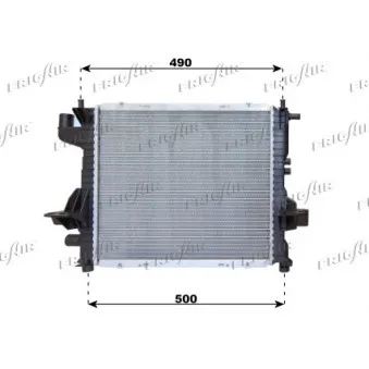 Radiateur, refroidissement du moteur FRIGAIR