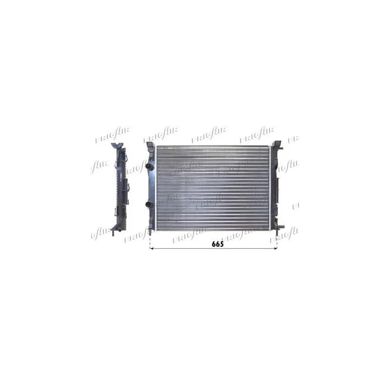 Radiateur, refroidissement du moteur FRIGAIR 0109.3090