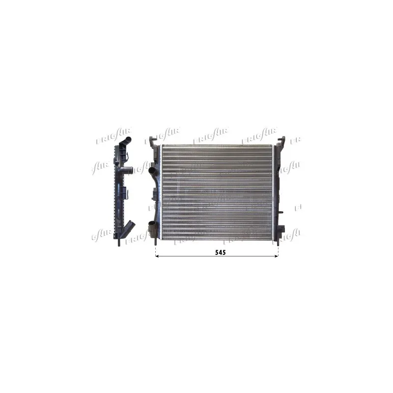 Radiateur, refroidissement du moteur FRIGAIR 0109.3091