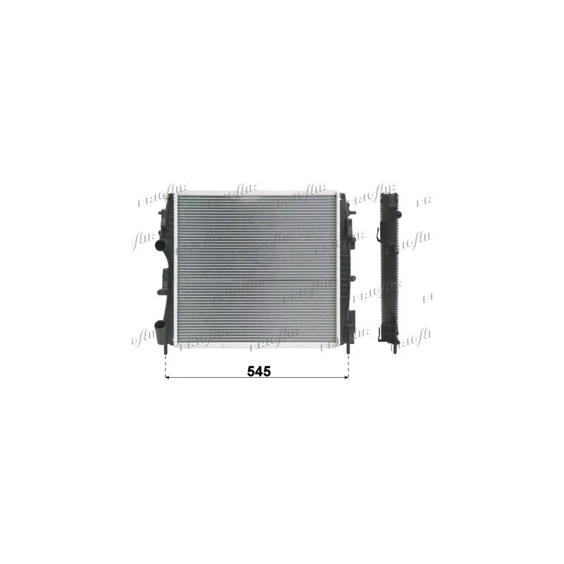 Radiateur, refroidissement du moteur FRIGAIR 0109.3092