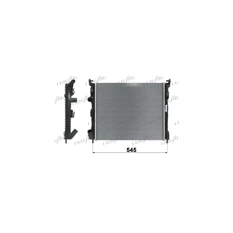 Radiateur, refroidissement du moteur FRIGAIR 0109.3093