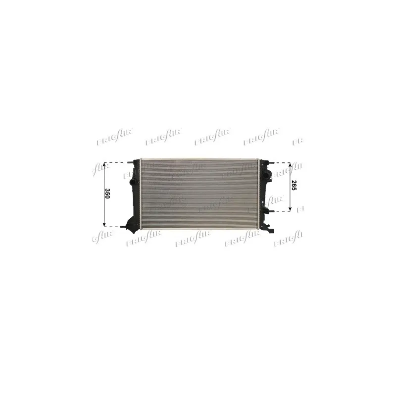 Radiateur, refroidissement du moteur FRIGAIR 0109.3095