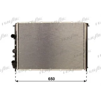 Radiateur, refroidissement du moteur FRIGAIR 0109.3113