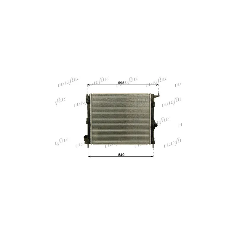 Radiateur, refroidissement du moteur FRIGAIR 0109.3116