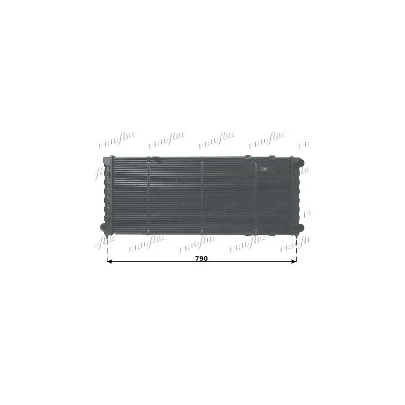 Radiateur, refroidissement du moteur FRIGAIR 0110.2043