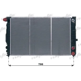 Radiateur, refroidissement du moteur FRIGAIR 0110.3005