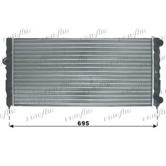 Radiateur, refroidissement du moteur FRIGAIR 0110.3024