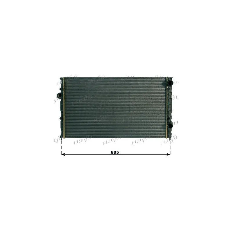 Radiateur, refroidissement du moteur FRIGAIR 0110.3026
