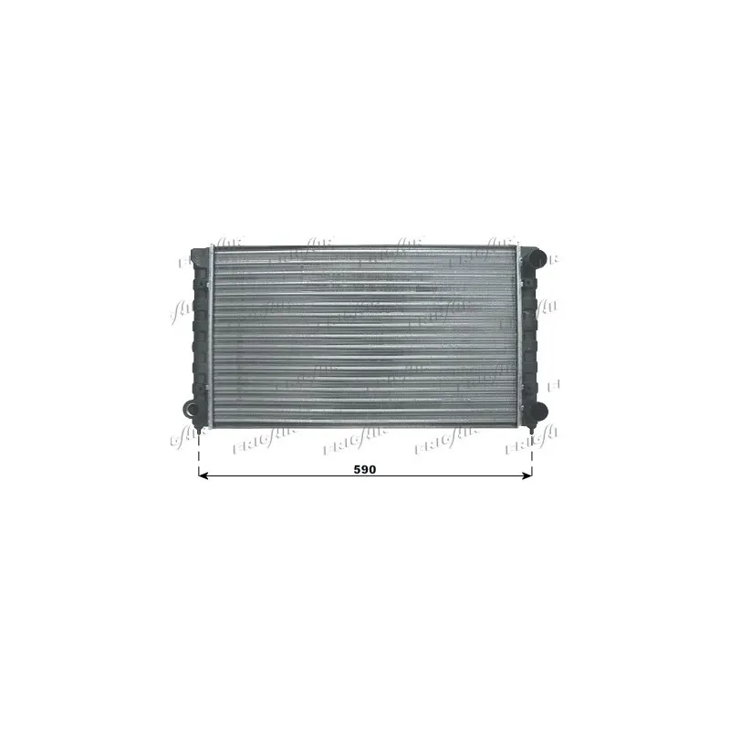 Radiateur, refroidissement du moteur FRIGAIR 0110.3035