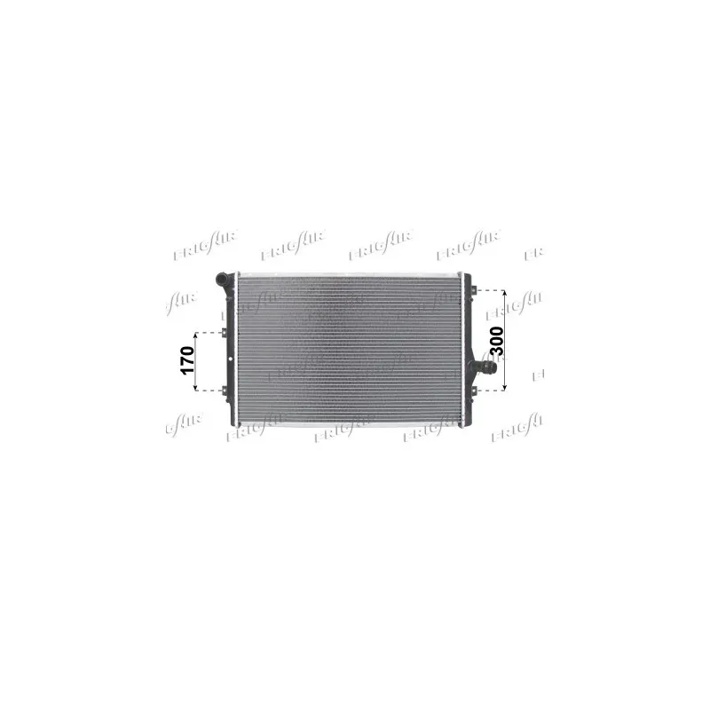 Radiateur, refroidissement du moteur FRIGAIR 0110.3066