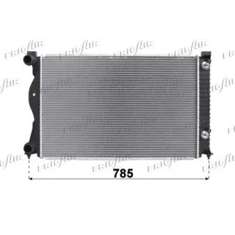 Radiateur, refroidissement du moteur FRIGAIR 0110.3141