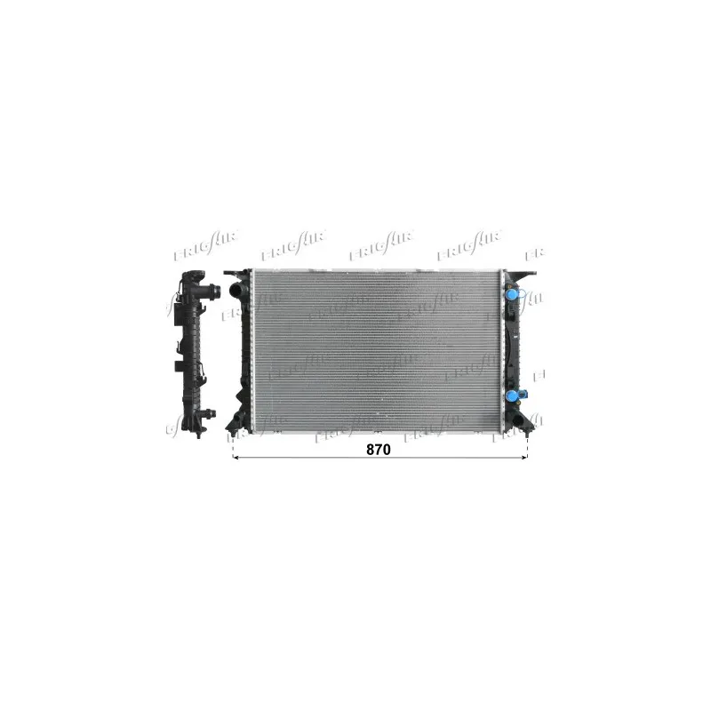 Radiateur, refroidissement du moteur FRIGAIR 0110.3145