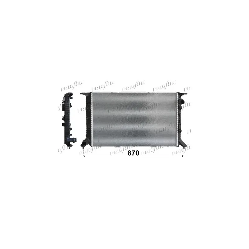 Radiateur, refroidissement du moteur FRIGAIR 0110.3147